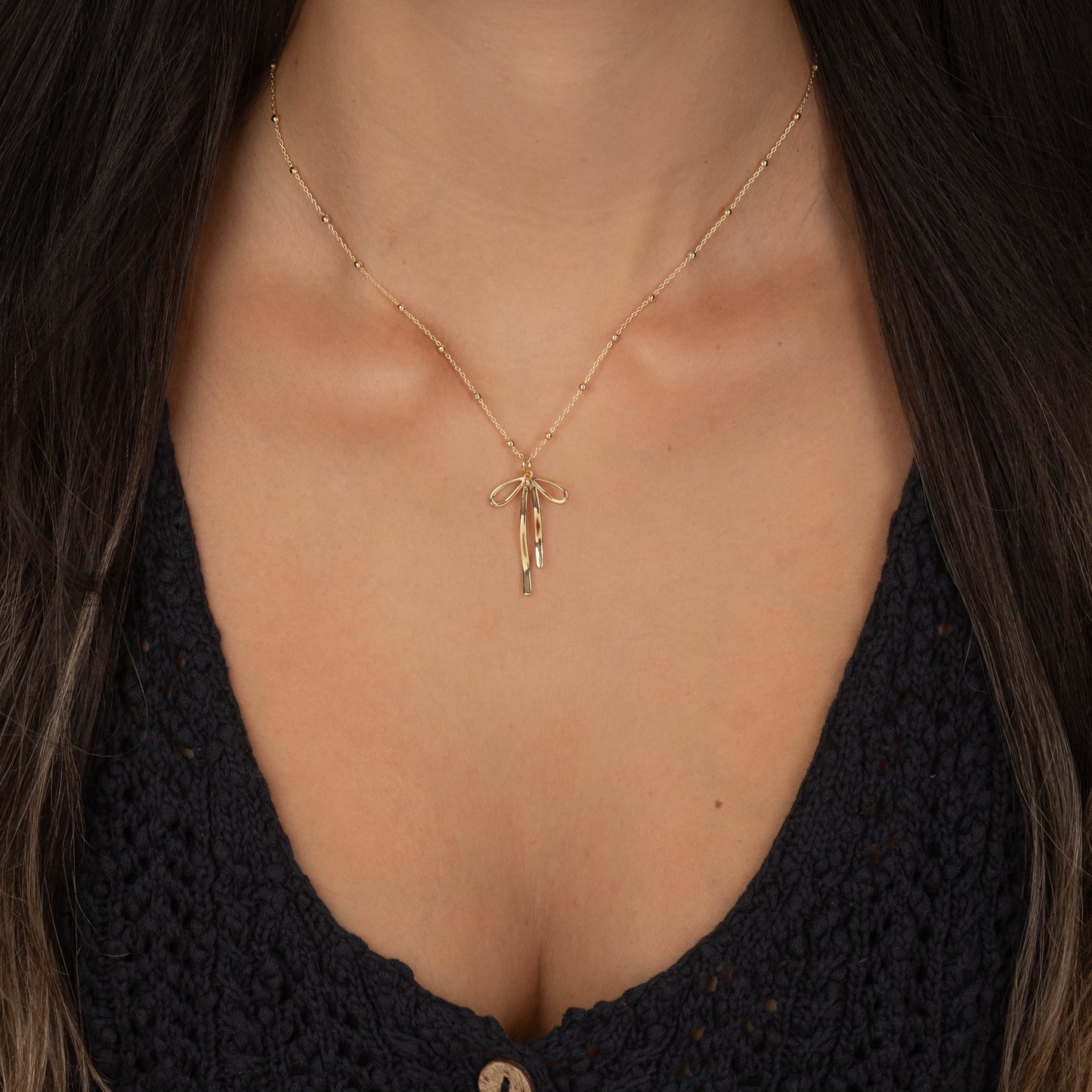 Delilah Bow Necklace