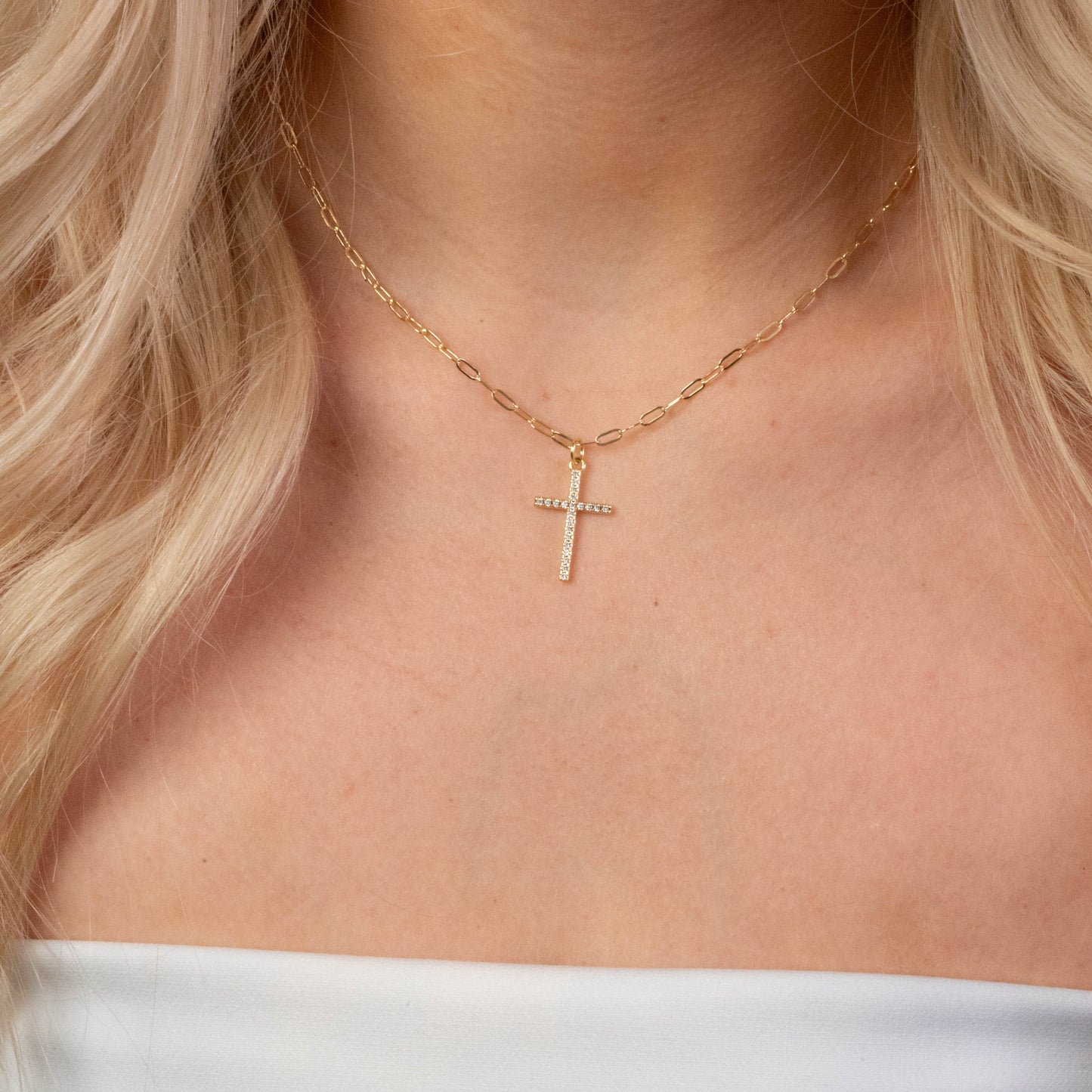 Large Faith Necklace