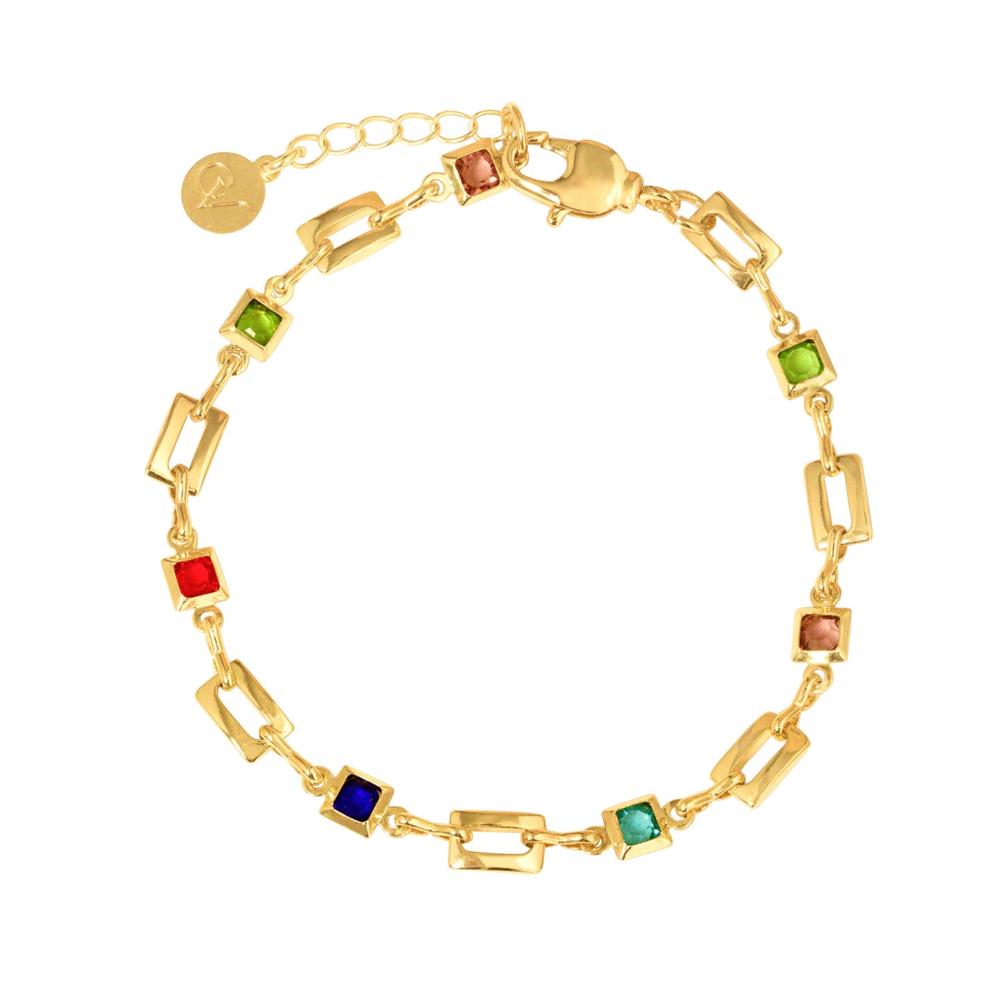 Prismatic Link Bracelet