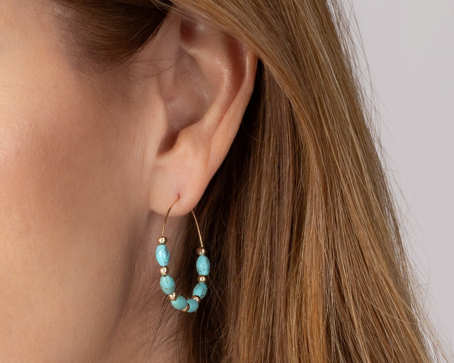 Tawney Large Hoop Earrings