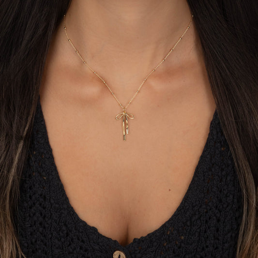 Delilah Bow Necklace
